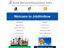 Tablet Screenshot of jobhirenow.com